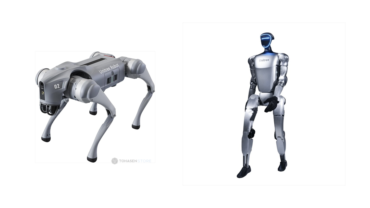 二足歩行ロボット、四足歩行ロボット