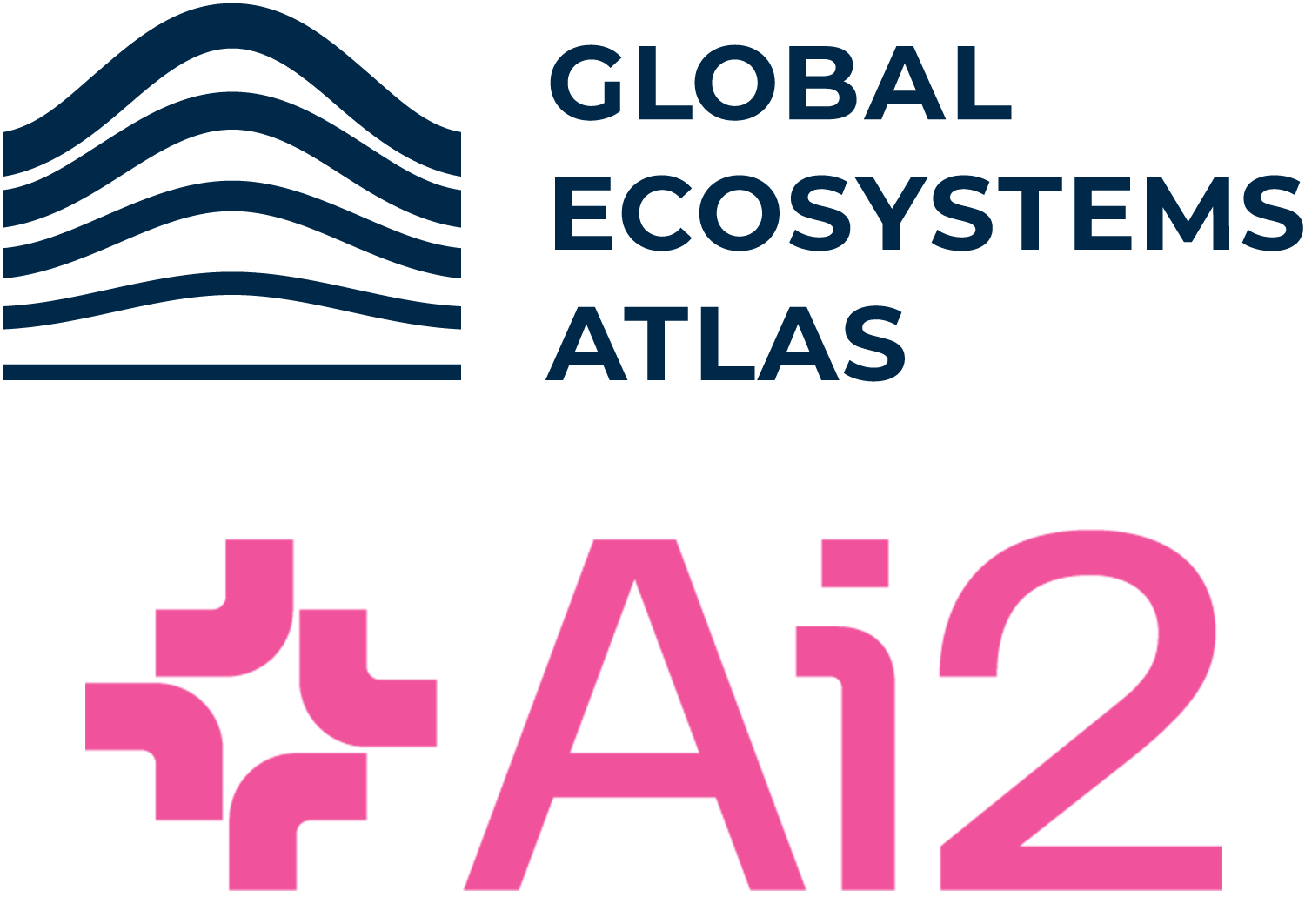 Global Ecosystems Atlas／Ai2 ロゴ