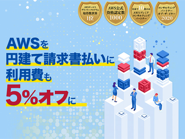 AWS活用とインフラコスト削減で企業のデジタル化を支援