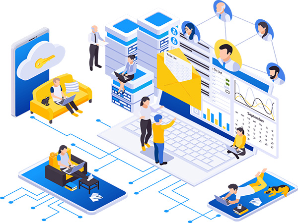 ハイブリッドワークを支援する社内ポータル