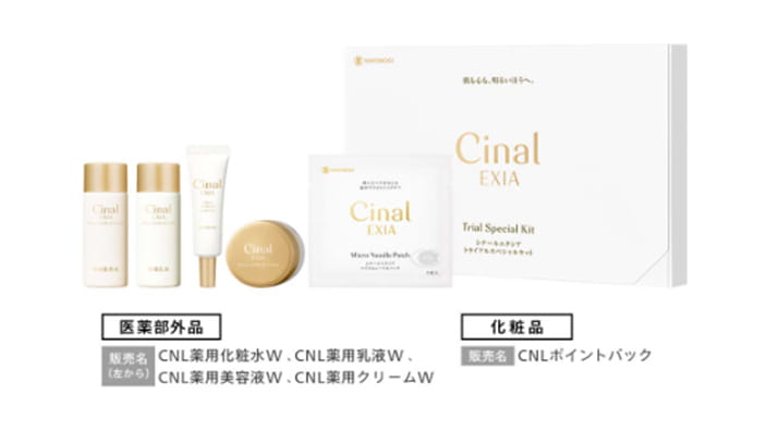 商品イメージ：シナールエクシア トライアルスペシャルキット