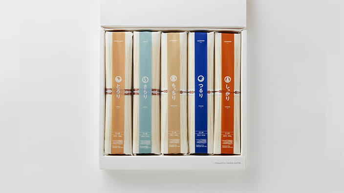 商品イメージ：素麺食べ比べの詰合せ