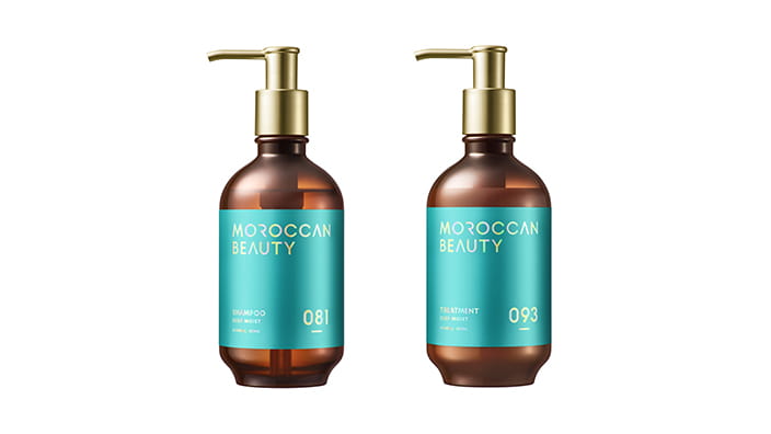 商品イメージ：モロッカンビューティディープモイスト シャンプー／ ヘアトリートメント