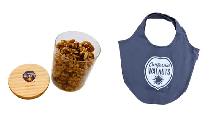 商品イメージ：【セット】・くるみ冷蔵保管ガラスケース・マルシェバッグ