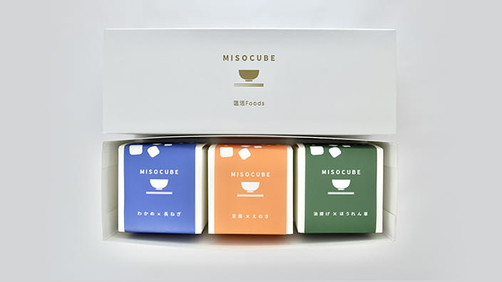 商品イメージ：MISO CUBE　3キューブセット(15食分)